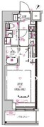 スプレスター大森山王 703 間取り図
