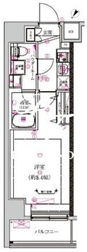 スプレスター大森山王 803 間取り図