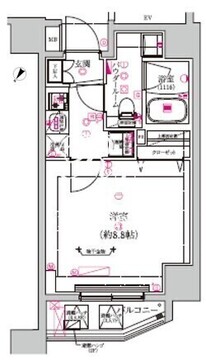 スプレスター大森山王 301 間取り図