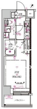 スプレスター大森山王 704 間取り図