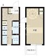 ジョイス広尾 201 間取り図