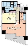 エスティメゾン赤羽 604 間取り図