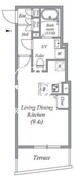 ルオーレ千鳥町 401 間取り図
