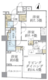 ブリリア二番町 1206 間取り図