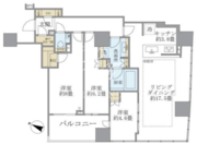 ブリリア二番町 1604 間取り図
