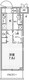 アリビス志村三丁目 502 間取り図