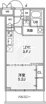 アリビス志村三丁目 503 間取り図