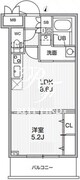 アリビス志村三丁目 504 間取り図
