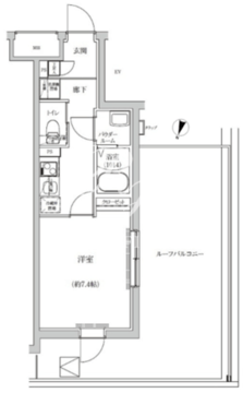 レゴリス池上 401 間取り図