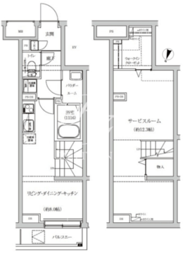 レゴリス池上 101 間取り図