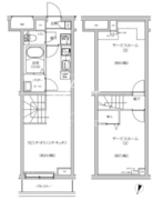 レゴリス池上 104 間取り図