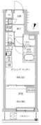 レゴリス池上 204 間取り図