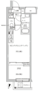レゴリス池上 206 間取り図