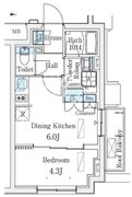 CREATIF桜新町 503 間取り図