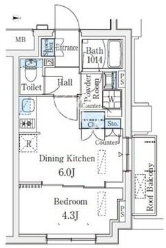 CREATIF桜新町 503 間取り図