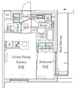 CREATIF桜新町 404 間取り図