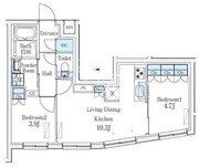 CREATIF桜新町 106 間取り図
