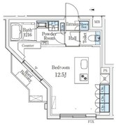CREATIF桜新町 306 間取り図