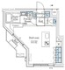 CREATIF桜新町 306 間取り図