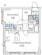 CREATIF桜新町 206 間取り図