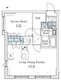 CREATIF桜新町 206 間取り図