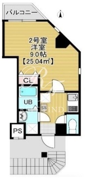 ソラトワーヌ 202 間取り図