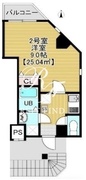 ソラトワーヌ 302 間取り図