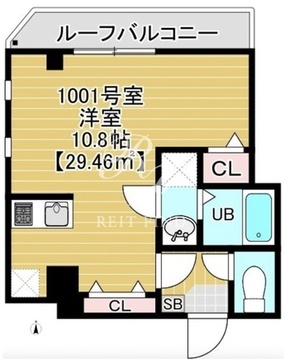 ソラトワーヌ 1001 間取り図