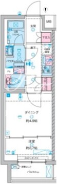 ジェノヴィア竹ノ塚 220 間取り図