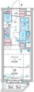 ジェノヴィア竹ノ塚 107 間取り図
