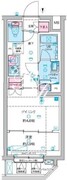 ジェノヴィア竹ノ塚 308 間取り図
