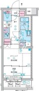 ジェノヴィア竹ノ塚 109 間取り図