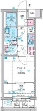 ジェノヴィア竹ノ塚 117 間取り図