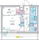 ジェノヴィア竹ノ塚 510 間取り図