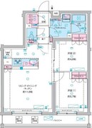 ジェノヴィア竹ノ塚 101 間取り図