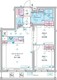 ジェノヴィア竹ノ塚 202 間取り図