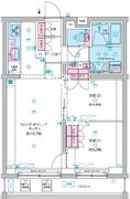 ジェノヴィア竹ノ塚 207 間取り図