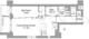 コンフォリア・リヴ永福町 201 間取り図