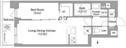 コンフォリア・リヴ永福町 203 間取り図