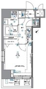 パティーナ月島 801 間取り図