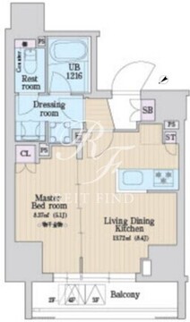 ラクレイス曳舟 204 間取り図
