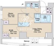 ラクレイス曳舟 1104 間取り図