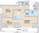 ラクレイス曳舟 1204 間取り図