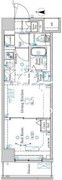 ラフィスタ墨田5丁目2 504 間取り図