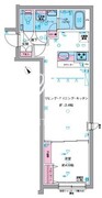 ジェノヴィア中野坂上 205 間取り図