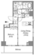 CORVAL住吉 709 間取り図