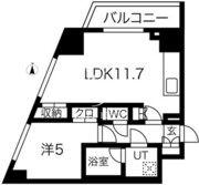 スパシエ蒲田グランドタワー 210 間取り図