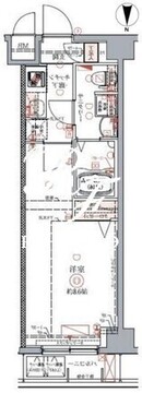 クレヴィスタ豊洲ベイサイド 410 間取り図