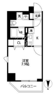 シルフィ田端 201 間取り図