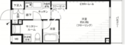 グランドコンシェルジュ麻布 203 間取り図